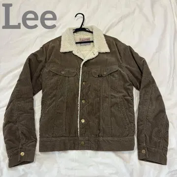 Lee Storm Rider 자켓 M 베이지 보아 모코모코