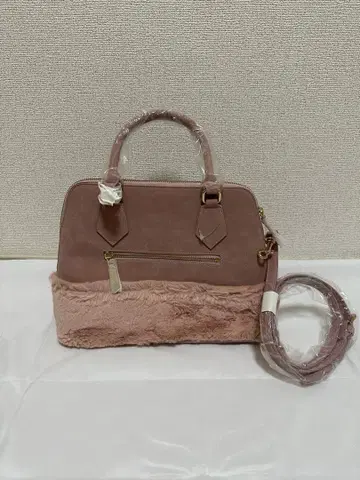 미사용 새상품 사만다 타바사 2way 에코 퍼 핸드백 핑크