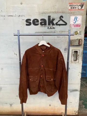 스웨이드 블루종 발스타리노 타입