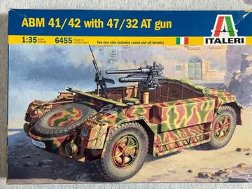 이탈레리 1/35 이탈리아 ABM41/42 47mm 대전차포 장비형
