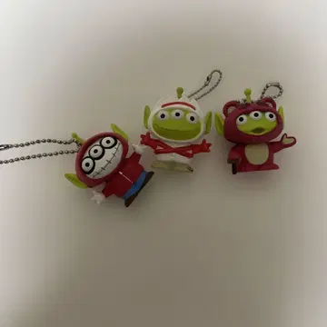 에이리언 키링 3개 세트, 2개 세트, 코스튬 에이리언