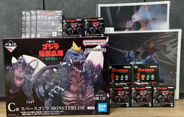 제일복권 고질라 괴수난무 C상 스페이스 고질라 하위상 세트