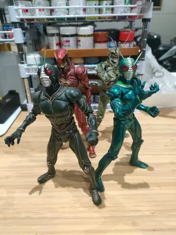 S.I.C. 가면라이더 ZO J 등 4체 도라스 레드 버전