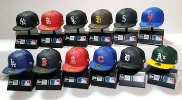 뉴에라 MLB 온필드 캡 미니어처 피규어 전 12종