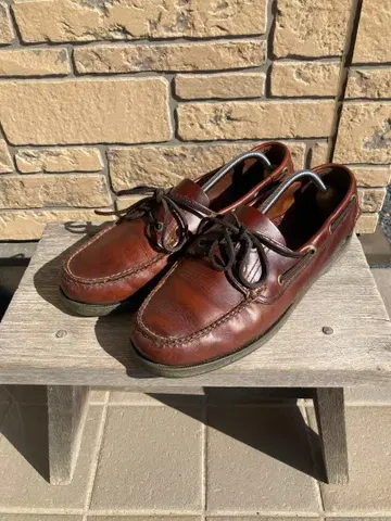 L.L.Bean 엘엘빈 데크 슈즈 남성용 가죽 신발 로퍼