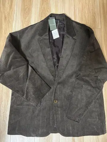 노티카 코듀로이 테일러드 자켓 미사용 새상품