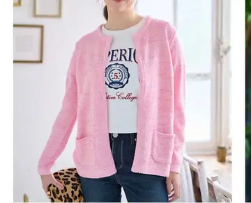 새상품급 캐릭터 오 크루즈 워셔블 멜란지 조 가디건