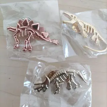 아트 핀즈 공룡 가챠 핀 배지 / 공룡 뼈 / 핀 배지 / 묶음 판매