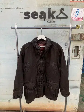 DREAMERS 아웃도어 가죽 자켓 L 8