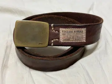 VINTAGE WORKS BASIC LABEL 벨트
