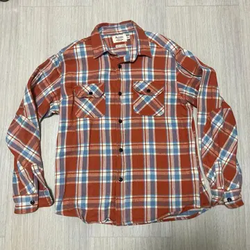 Alcarza 헤비 플란넬 긴팔 셔츠 XL