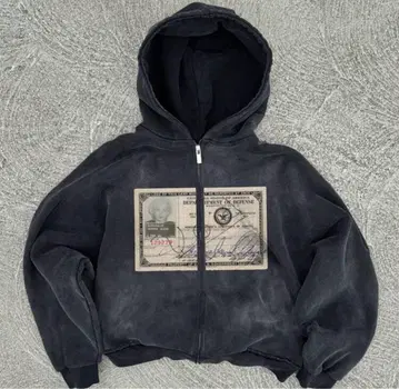 90s 지퍼 후드티 빈티지