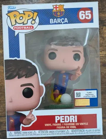 페드리 바르셀로나 Funko Pop 축구 스포츠