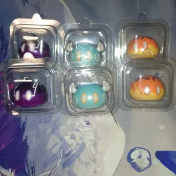 원신 슬라임 피규어 6개 세트