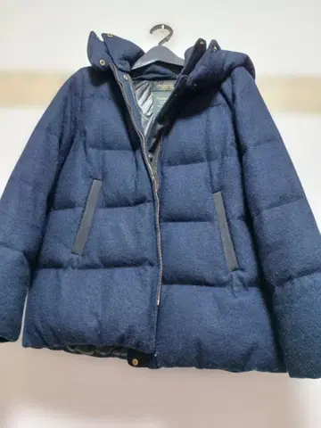 나노 유니버스 니시카와 다운 네이비 퀼팅 다운 자켓