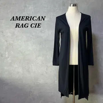 아메리칸 러그지 롱 가디건 슬릿 네이비 2123