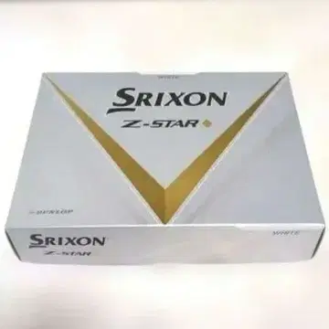 미사용 새상품 SRIXON Z-STAR 골프공 12구 화이트