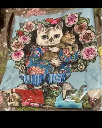 히구치 유코 기환동물숲 대만 한정판 양면 토트백