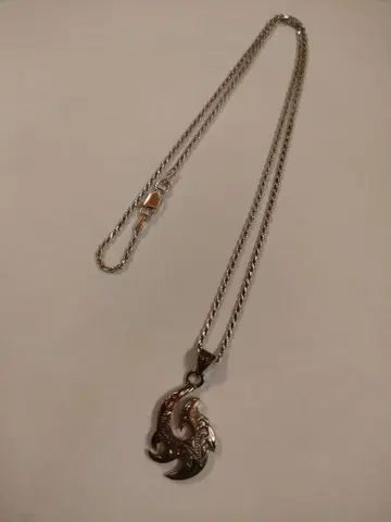 가격 인하 피쉬 후크 하와이안 주얼리 목걸이