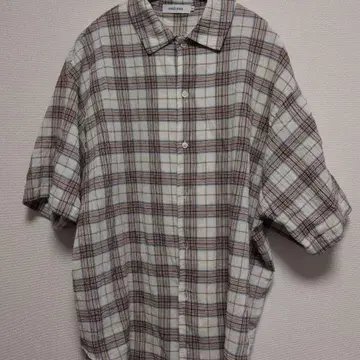 NIKO AND - 반팔 체크 셔츠 M 사이즈