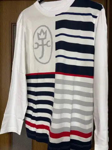 CASTELBAJAC 스트라이프 긴팔 T셔츠