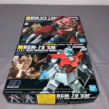 HG RGM-79 'GM' & MSM-07 'Z'Gok 세트