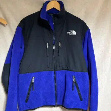 THE NORTH FACE 플리스 자켓 블랙/파랑 남성용