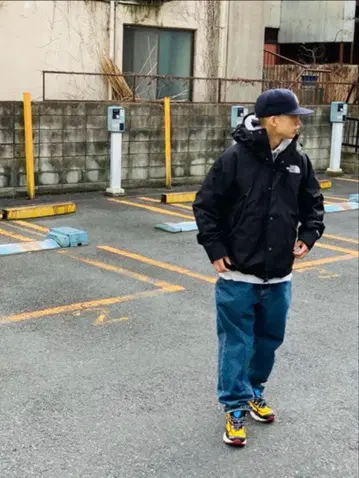 THE NORTH FACE 고어텍스 마운틴 후드티 블랙