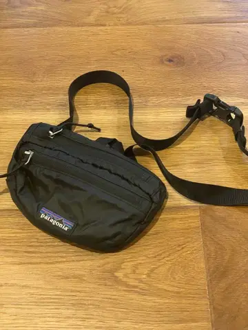 파타고니아 웨스트 파우치 라이트웨이트 트래블 미니 힙 팩 블랙