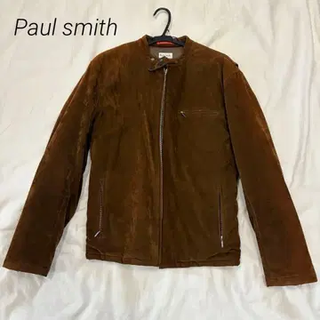 폴스미스 브라운 스웨이드풍 집업 자켓