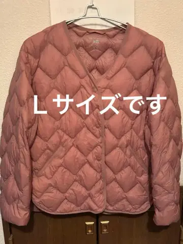 새상품급 유니클로 울트라 라이트 다운 릴랙스 자켓 L 사이즈