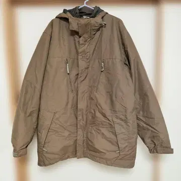 헬리 한센 브라운 다운 자켓