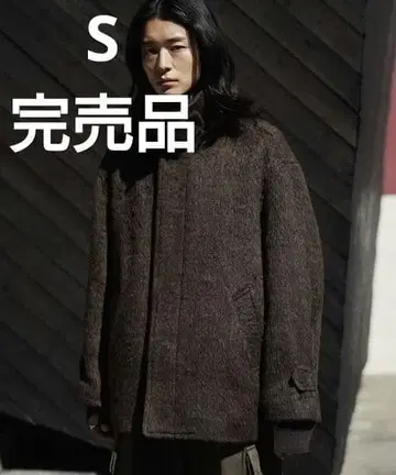 SHAGGY SHORT BLOUSON 울 블루종