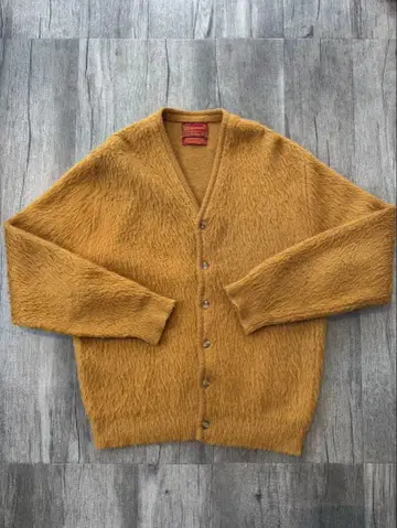 Sears 60s 모헤어 가디건 털 길이 긴 새상품급