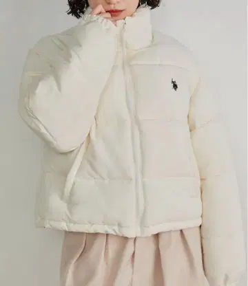 [ U.S.POLO ASSN. ] 숏 기장 다운 블루종