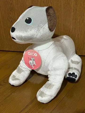 TAITO AIBO SL 사이즈 봉제 인형 샤이니 벨벳 스카이블루 눈