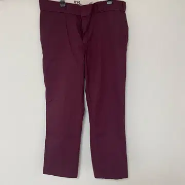 dickies 874 w36 L30 버건디 와인 레드 워크 팬츠