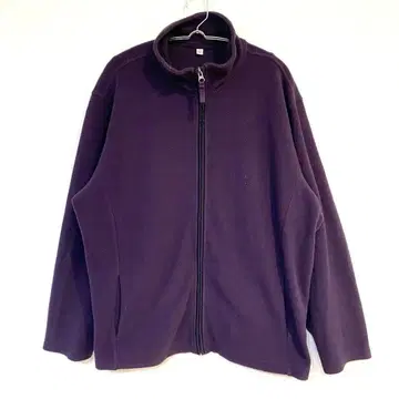 [ 유니클로 ] 플리스 자켓 풀 집업 긴팔 무지 심플 XL