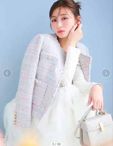 미사용 새상품 CELFORD 트위드 자켓 38 사이즈