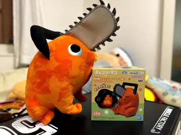 체인소 맨 포치타 봉제 인형 & 룸 라이트 세트 미사용 새상품