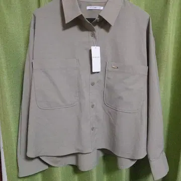 CROCODILE CODE 카키 긴팔 셔츠