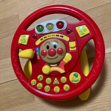 호빵맨 운전 핸들형 완구