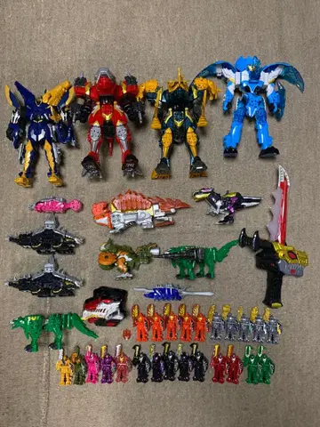 DX 기사룡전대 류소우저 로봇 묶음 판매 세트 로봇 완구