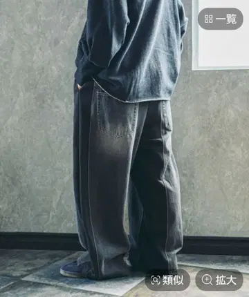 MODE NORM CORE 모드 노름 데님 패치워크 팬츠 L 니코앤드