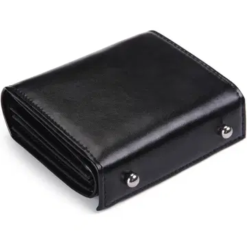 엠피우 밀레폴리에 같은 형태 일본제 접이식 지갑 m 블랙