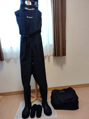 쟈칼 가슴 하이 가슴장화