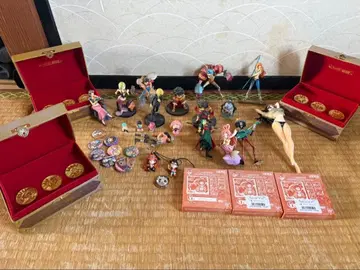 원피스 보물 상자 골드 메달 배지 피규어