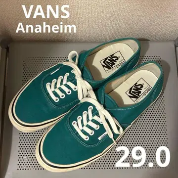 VANS 애너하임 팩토리 오센틱 29.0 그린 style44