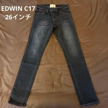 슬림 레그 EDWIN C17 스키니 C326 26인치