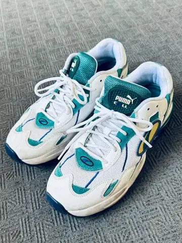 Puma CELL 스니커즈 화이트/터콰이즈